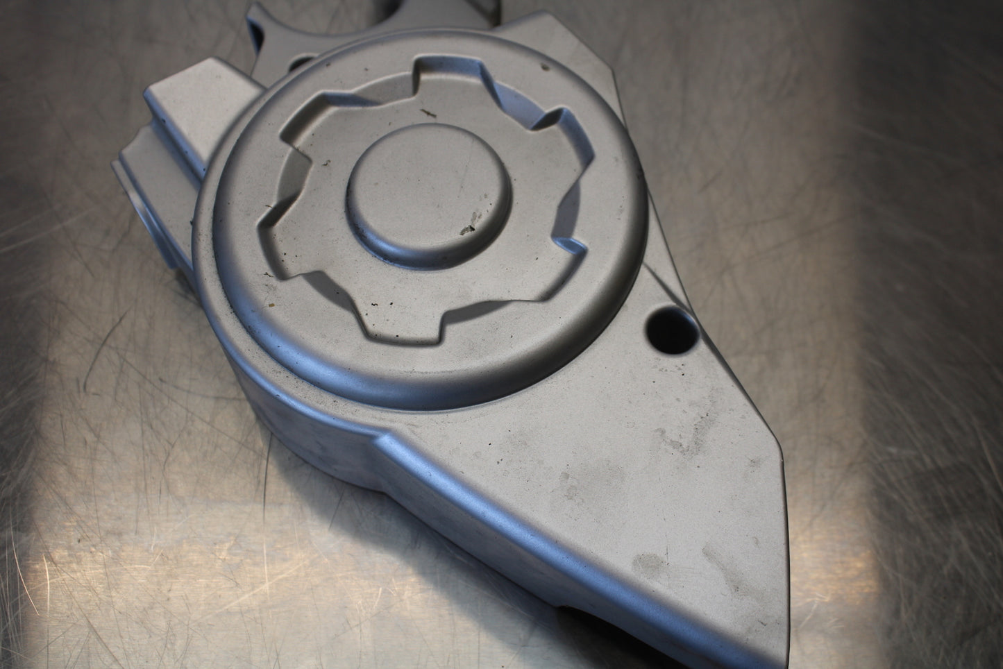 06-12 BMW F800ST ENGINE SPROCKET COVER BB144