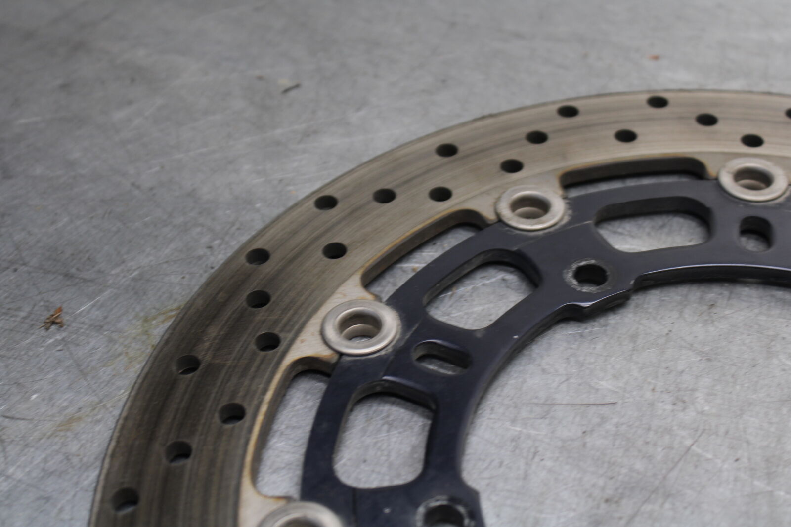 08-16 YAMAHA YZF R6 FRONT LEFT RIGHT BRAKE ROTORS DISCS 13S-2581T-00-00 BB247