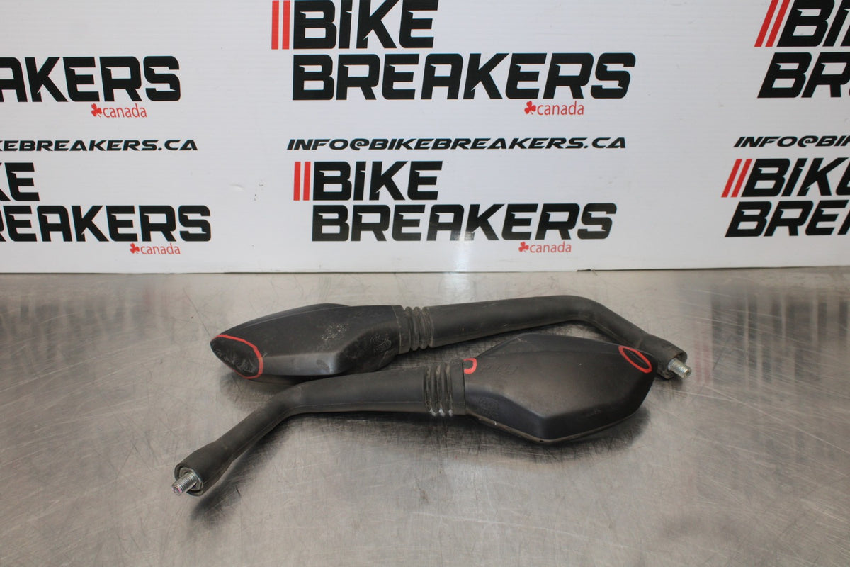 17-22 KTM 390 DUKE REAR VIEW MIRROR SET PAIR MIRRORS BB180