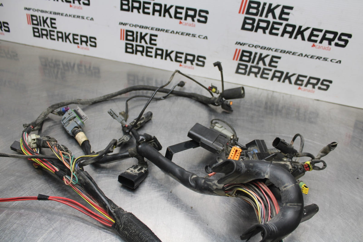 08 HARLEY-DAVIDSON SPORTSTER 1200 MAIN ENGINE WIRING HARNESS WIRE LOOM BB794