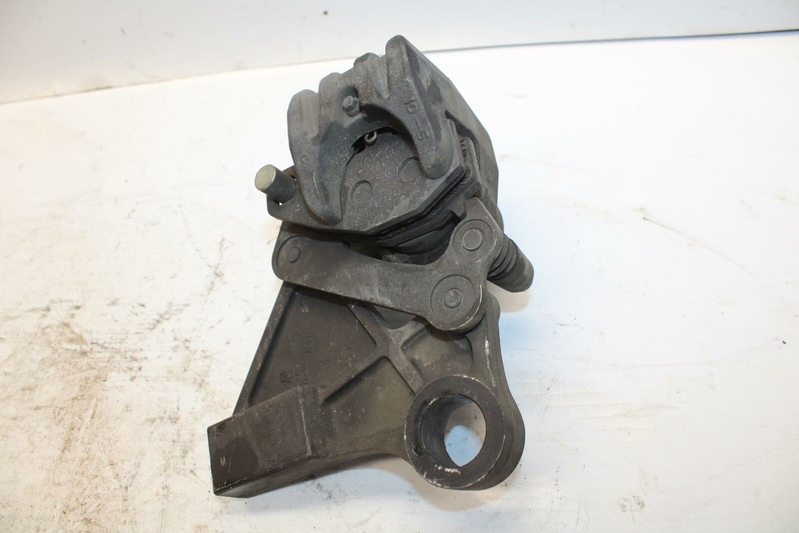 09-12 KAWASAKI NINJA ZX6R REAR BACK BRAKE CALIPER W MOUNT BRACKET BB272