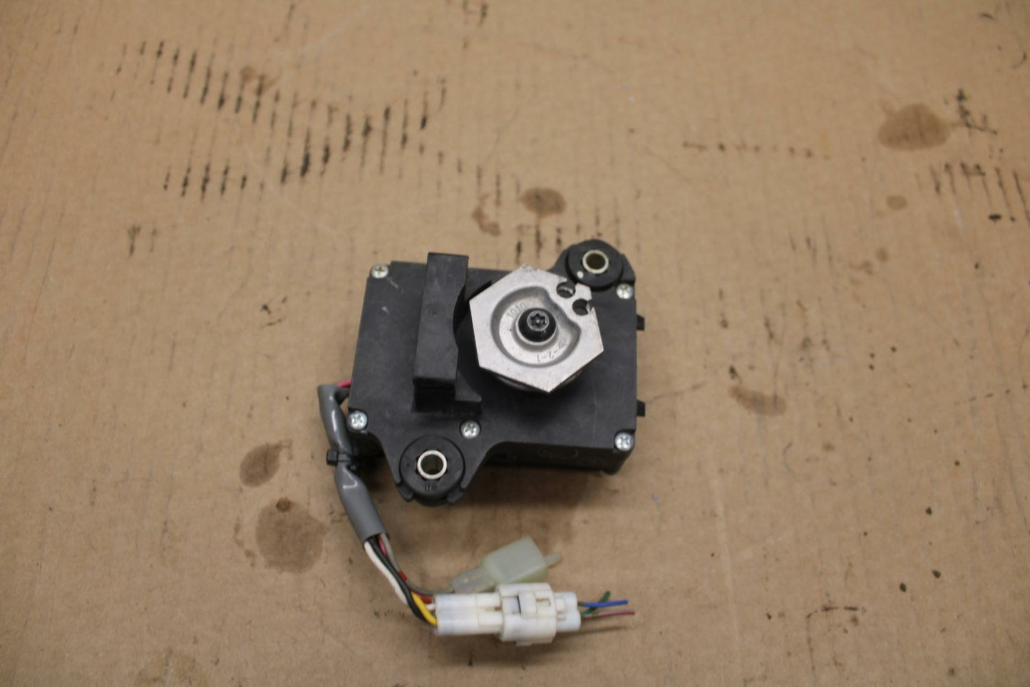 09-12 KAWASAKI NINJA ZX6R EXHAUST VALVE SERVO MOTOR BB383b