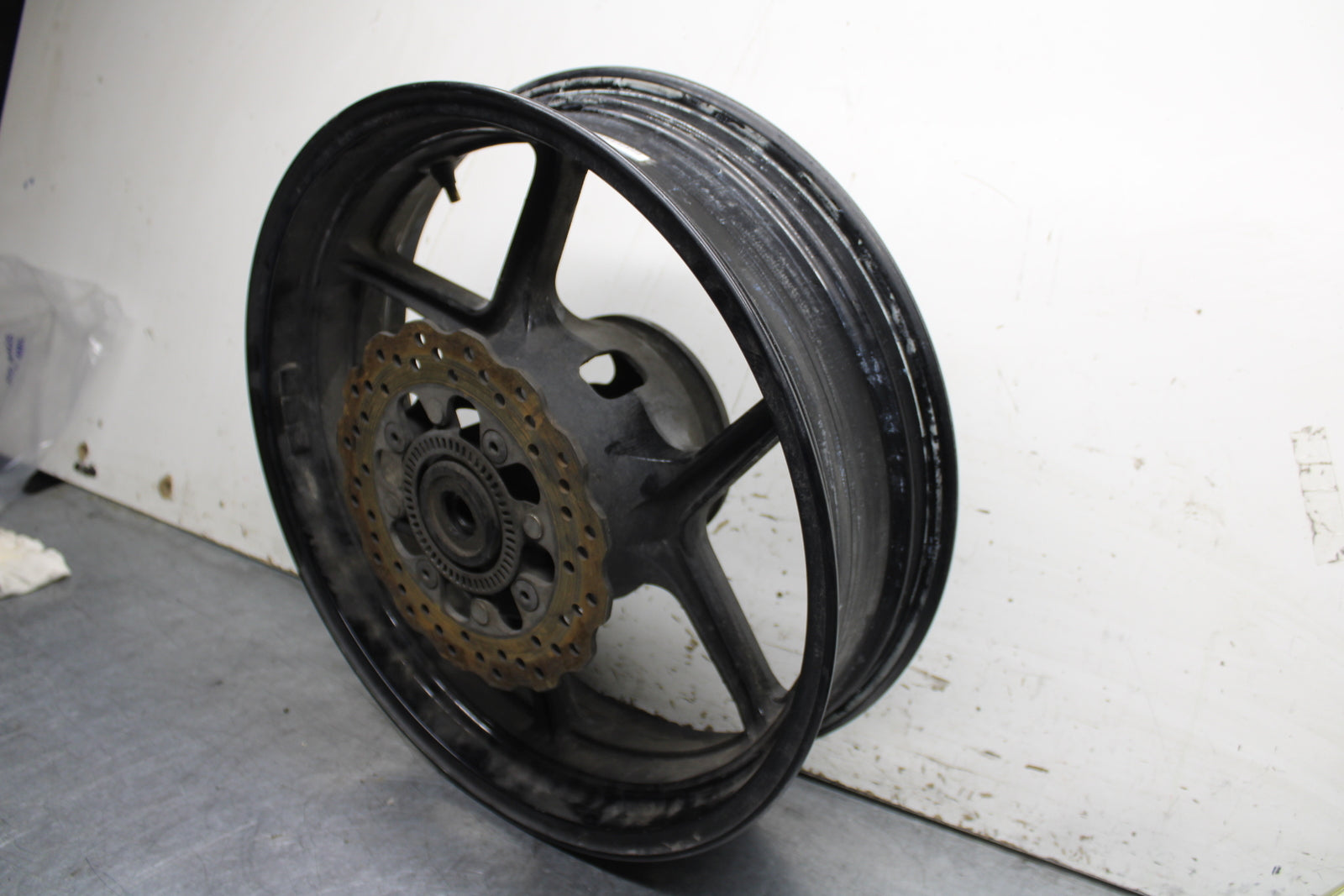 14-15 KAWASAKI NINJA 650 EX650F ABS REAR WHEEL BACK RIM BB741