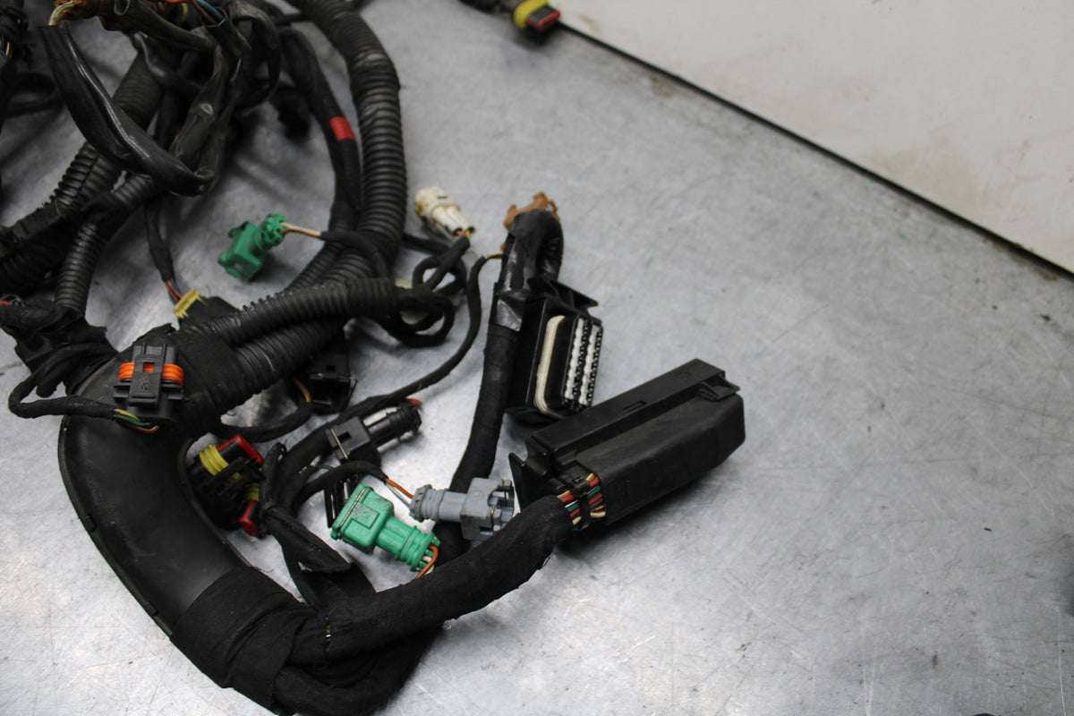 10-11 APRILIA RSV4 R MAIN ENGINE WIRING HARNESS MOTOR WIRE LOOM BB120