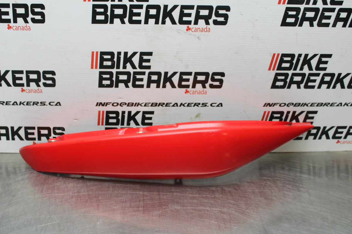 07 KAWASAKI NINJA 650 EX650 RIGHT REAR BACK TAIL FAIRING COWL SHROUD BB844