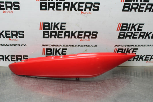 07 KAWASAKI NINJA 650 EX650 RIGHT REAR BACK TAIL FAIRING COWL SHROUD BB844