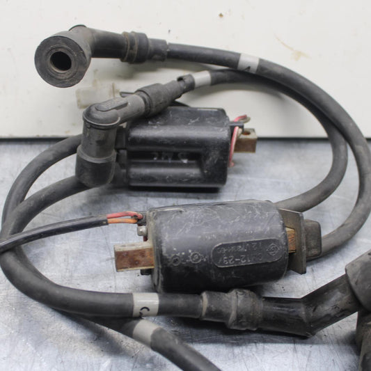 1988 Yamaha FZ600 IGNITION COILS COIL SPARK PLUG CAPS BB601