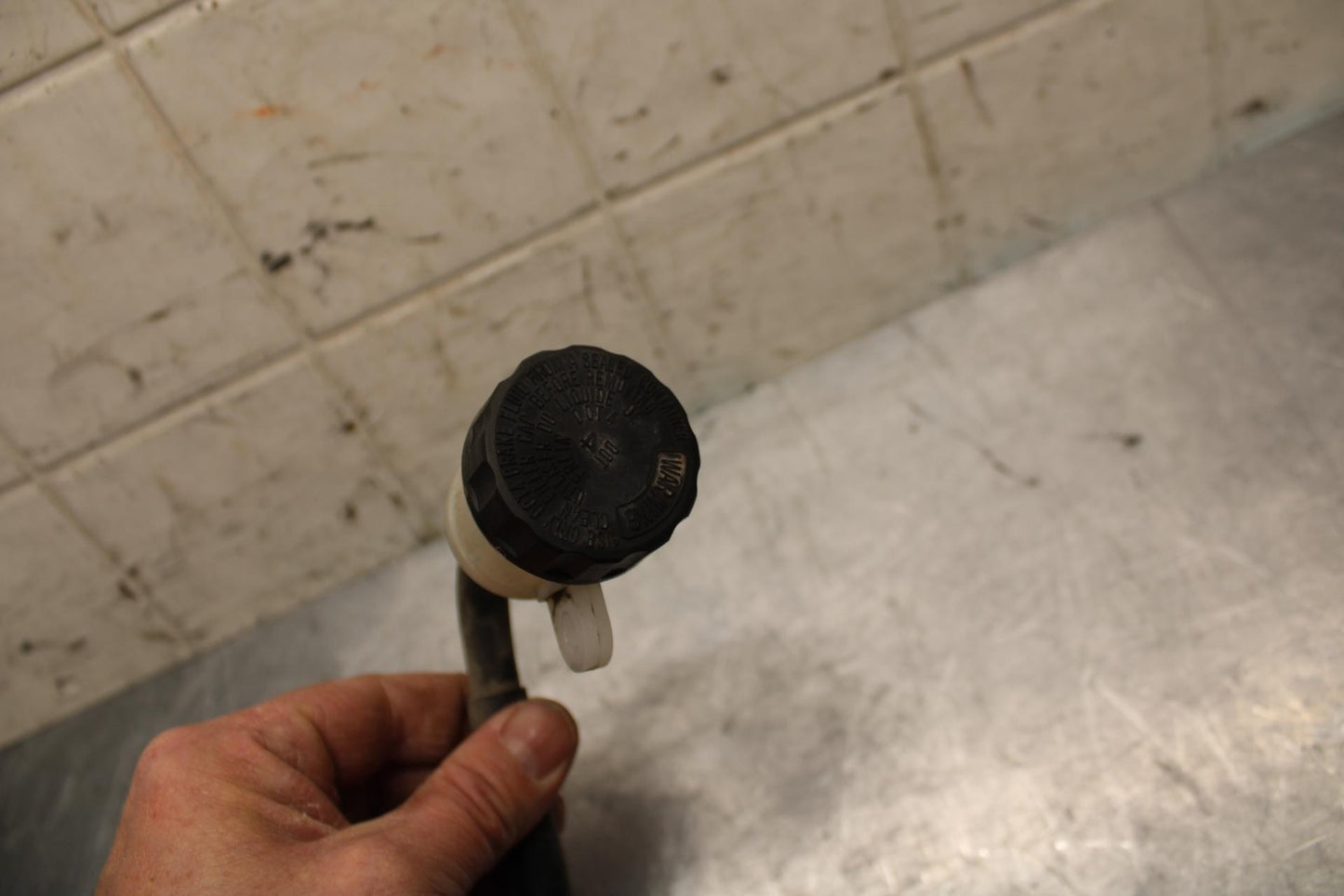 17 KAWASAKI VERSYS_X 300 REAR BACK BRAKE MASTER CYLINDER W RESERVOIR BB504