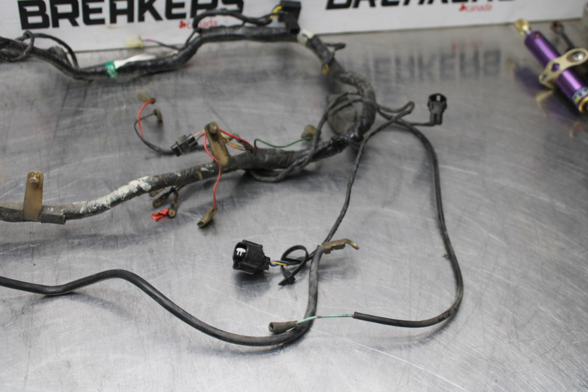 98 KAWASAKI NINJA ZX6 MAIN ENGINE WIRING HARNESS MOTOR WIRE LOOM BB870
