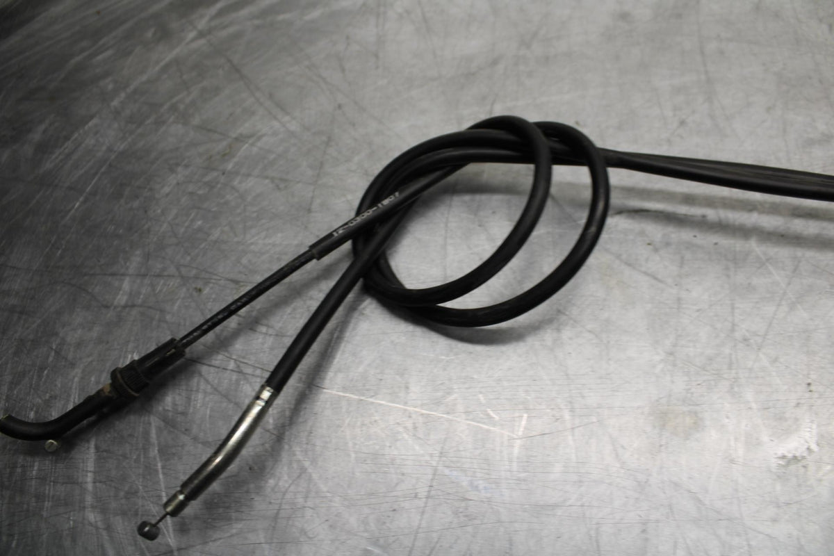 11-14 KAWASAKI VERSYS 650 LE 650C THROTTLE CABLES LINES BB498