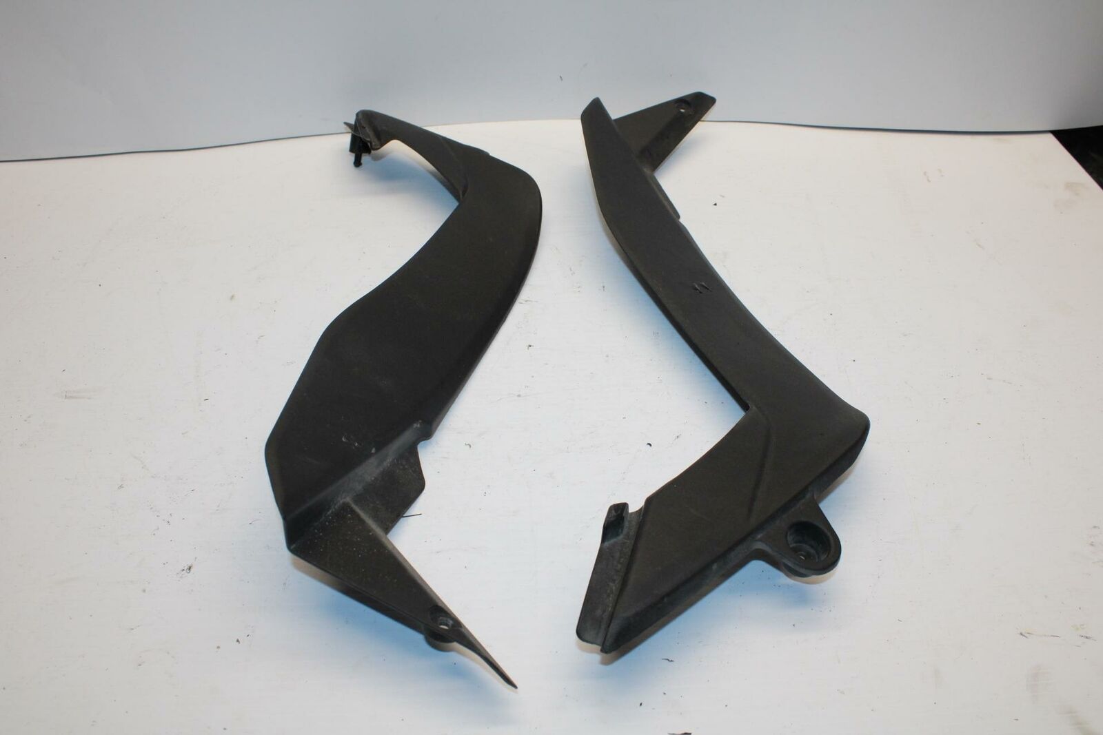 11-12 KAWASAKI Z1000 RIGHT LEFT FUEL TANK PANELS COVERS TRIM SET COWLS  BB249