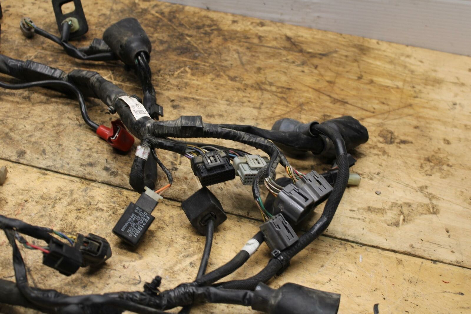 13-18 KAWASAKI NINJA ZX6R MAIN ENGINE WIRING HARNESS MOTOR WIRE LOOM BB342