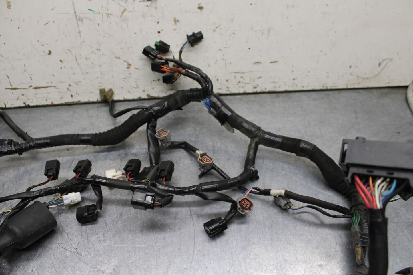 13-17 KAWASAKI NINJA ZX6R ZX636E MAIN ENGINE WIRING HARNESS WIRE LOOM BB735