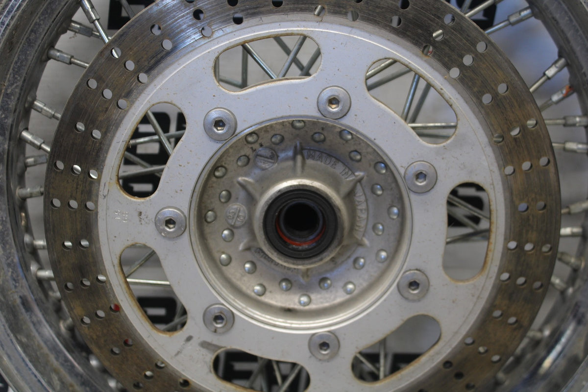 97 KAWASAKI VULCAN 1500 VN1500D CLASSIC FRONT WHEEL FRONT RIM & ROTOR BB936