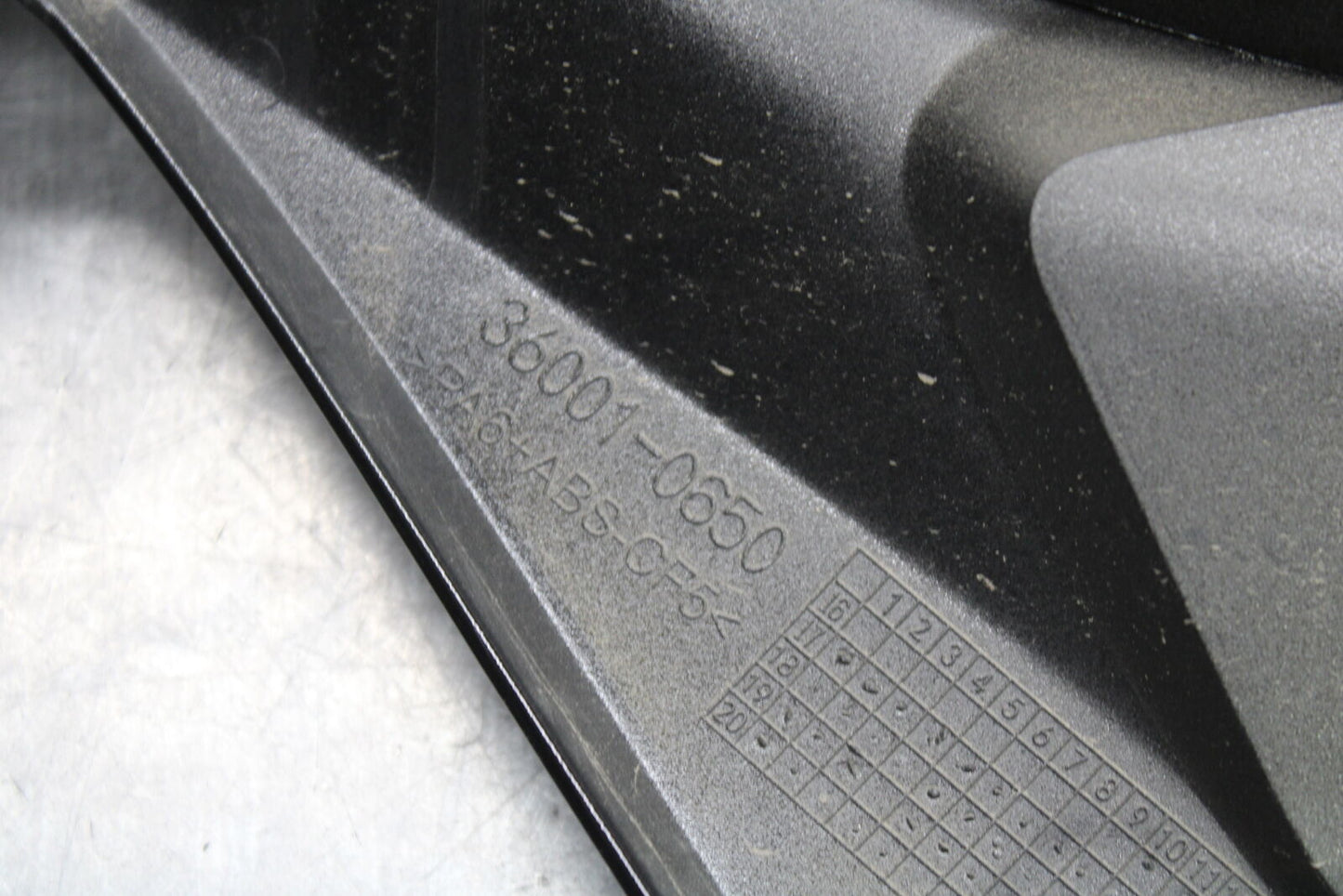 18-24 KAWASAKI NINJA 650 RIGHT LEFT GAS FUEL TANK PANELS COVERS TRIM SET  BB725