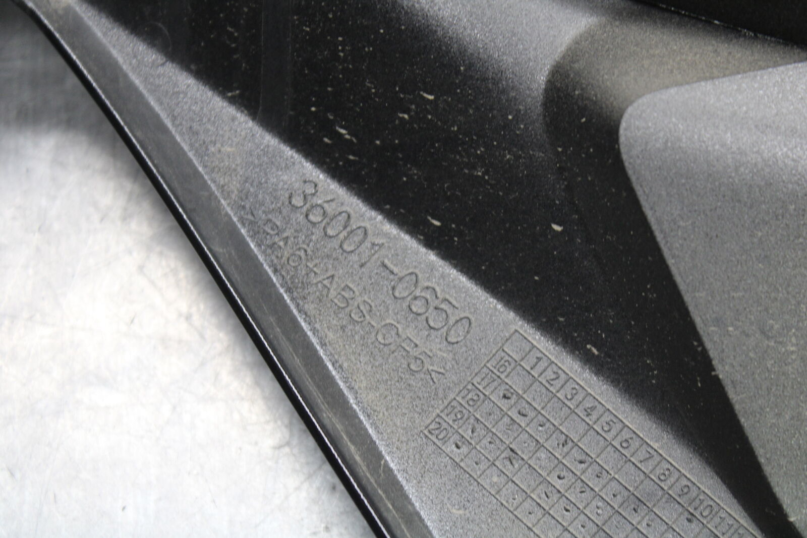 18-24 KAWASAKI NINJA 650 RIGHT LEFT GAS FUEL TANK PANELS COVERS TRIM SET  BB725