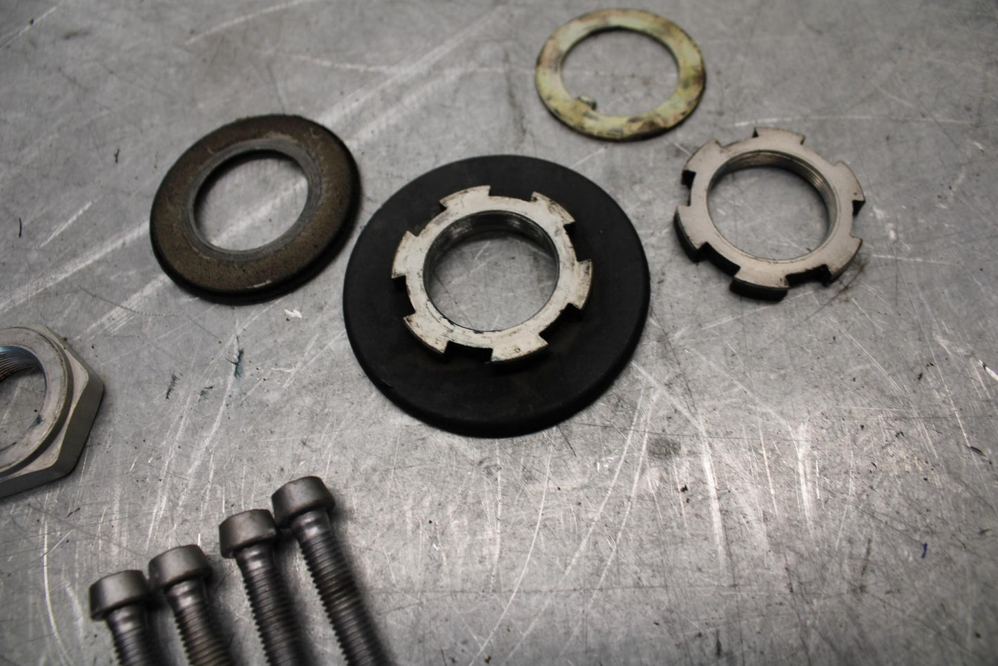 2006 Triumph Daytona 675 Triple  CLAMP LOWER TRIPLE TREE STEM NUT BOLT BB434
