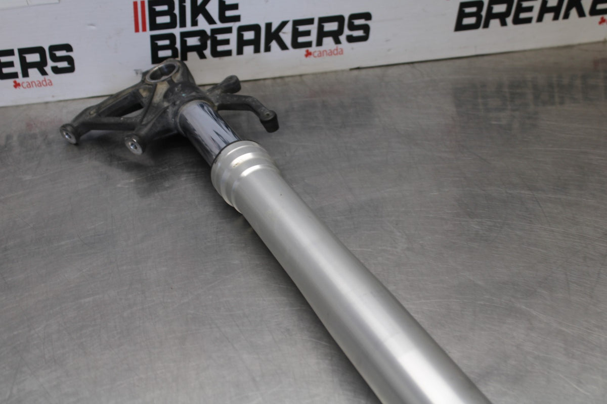 08 KAWASAKI ZX6R RIGHT FRONT FORK SHOCK SUSPENSION BB896