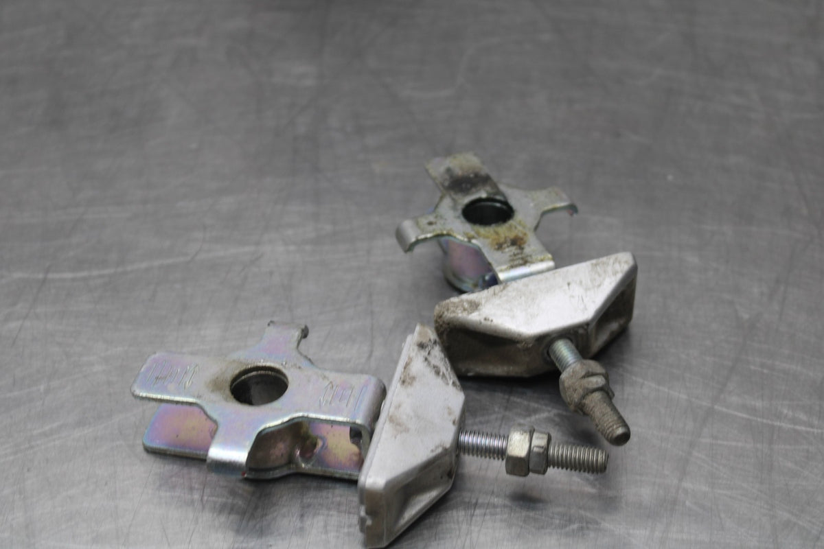 18 HONDA CB500F SWINGARM CHAIN TENSIONER ADJUSTMENT BRACKETS  BB861