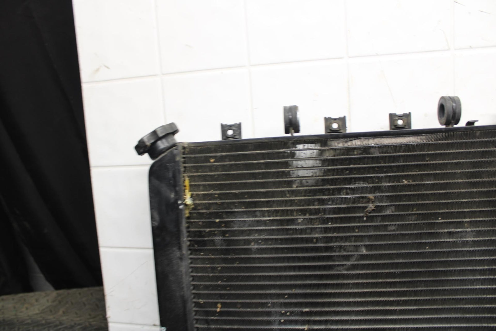 03 KAWASAKI ZX12R ENGINE RADIATOR MOTOR COOLER COOLING RADIATER BB472