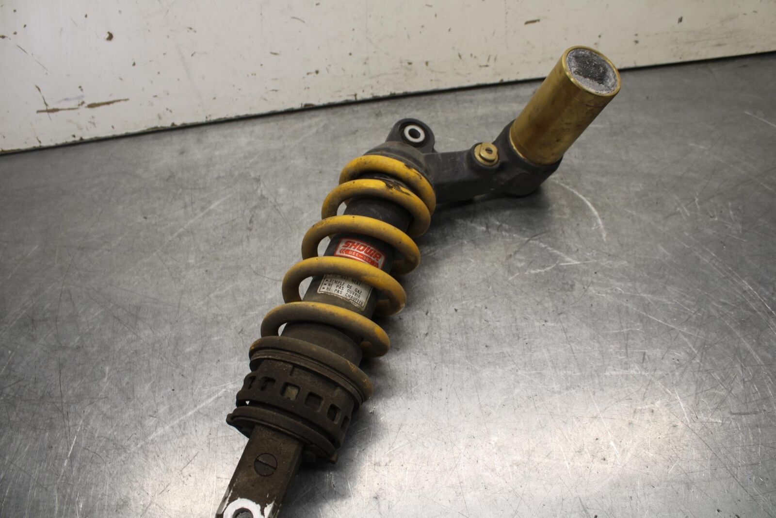 03-04 HONDA CBR600RR REAR BACK SHOCK ABSORBER SUSPENSION 52400-MEE-003 BB637