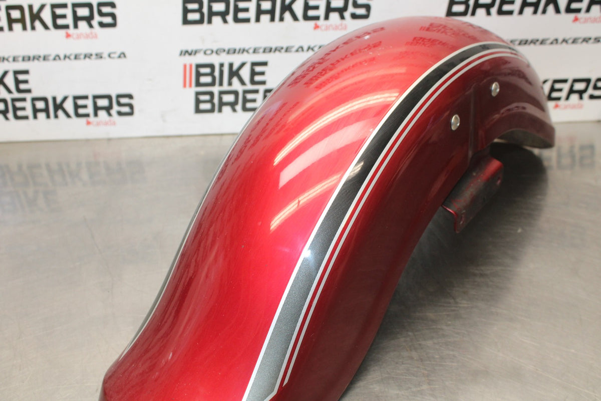 02 KAWASAKI VULCAN 800 VN800B CLASSIC FRONT WHEEL FENDER BB862