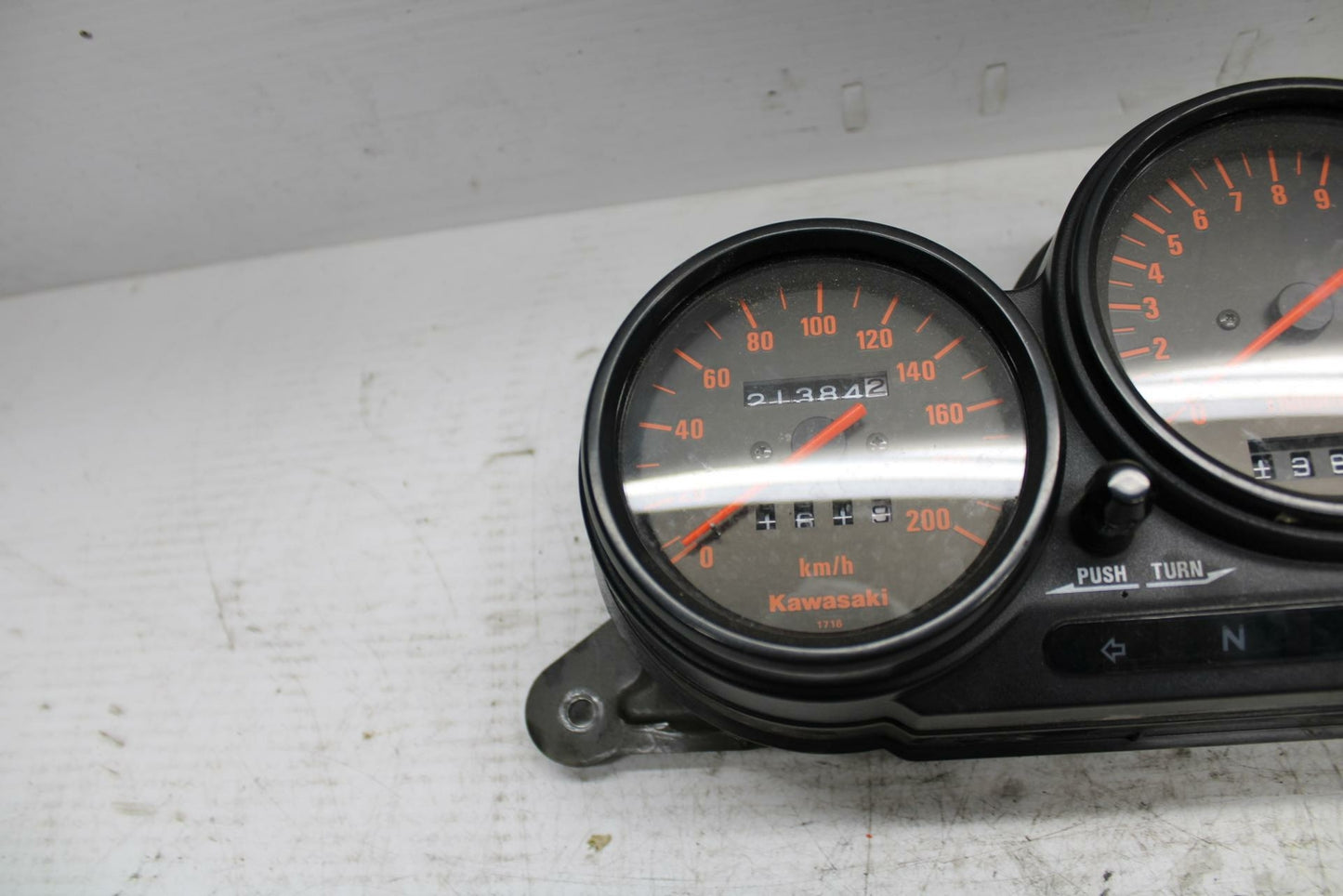 90-07 KAWASAKI ZZR 250 SPEEDO GAUGES  CLUSTER SPEEDOMETER TACHOMETER BB298