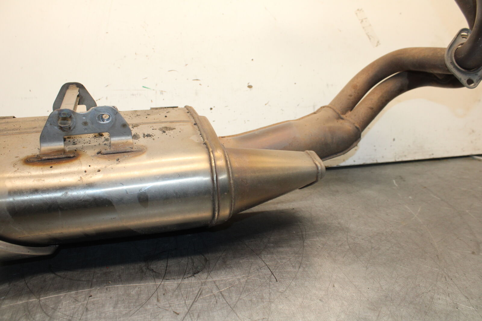 12-17 KAWASAKI ER-6N Z650 FULL EXHAUST SYSTEM HEADERS PIPE MUFFLER BB709