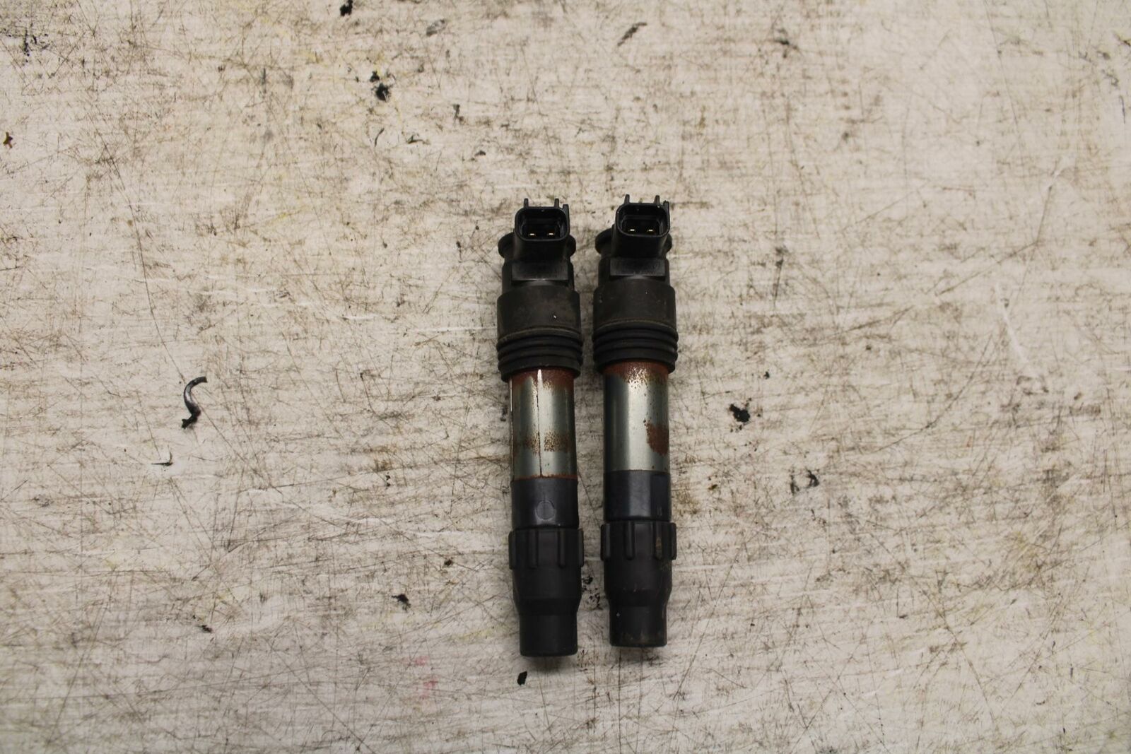 12-13 KAWASAKI EX300 NINJA IGNITION COILS COIL SPARK PLUG CAPS BB373