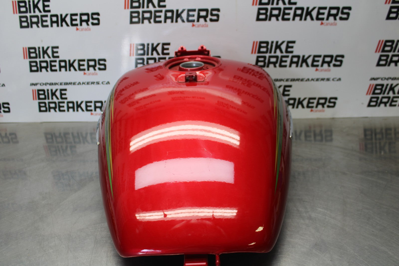 03 KAWASAKI VULCAN 1500 VN1500P MEAN STREAK GAS TANK FUEL PETROL RESERVOIR BB00