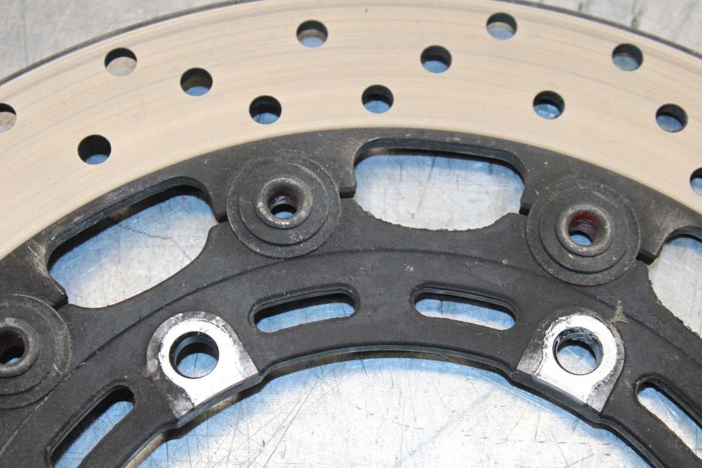2000 Yamaha YZF R6 FRONT LEFT RIGHT BRAKE ROTORS DISCS 4SV-2581T-01-00 BB558