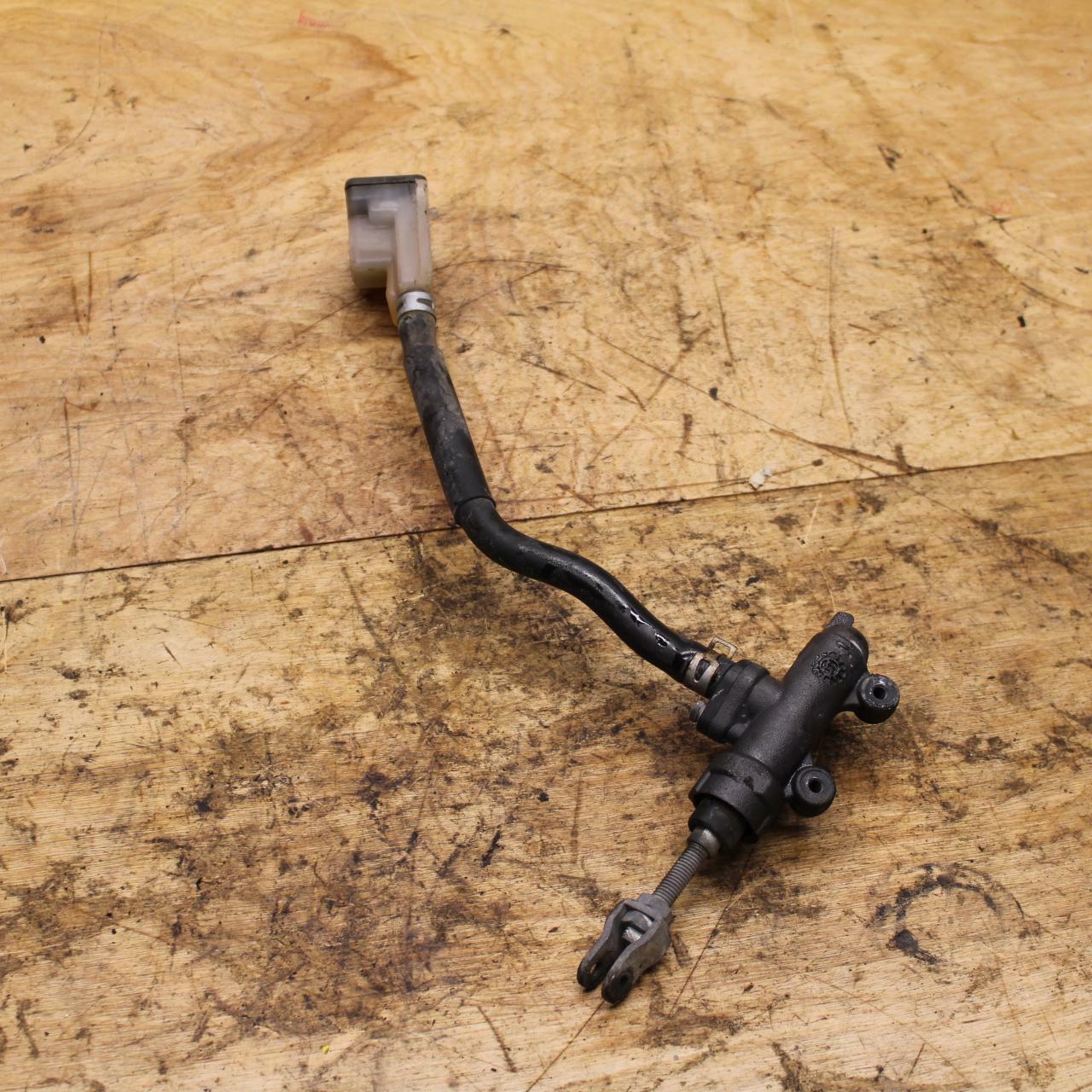 04-09 SUZUKI GS500F REAR BACK BRAKE MASTER CYLINDER W RESERVOIR BB335