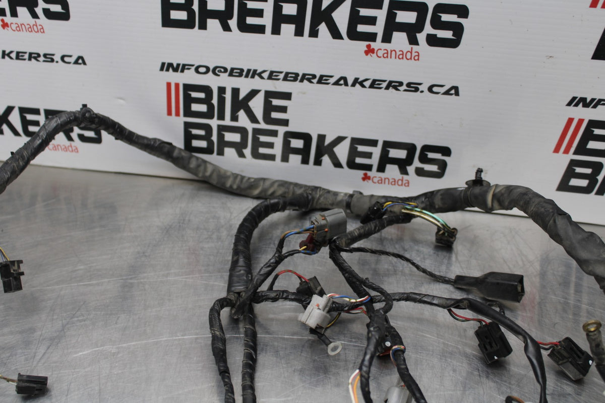 07-08 KAWASAKI NINJA ZX6R MAIN ENGINE WIRING HARNESS MOTOR WIRE LOOM BB199