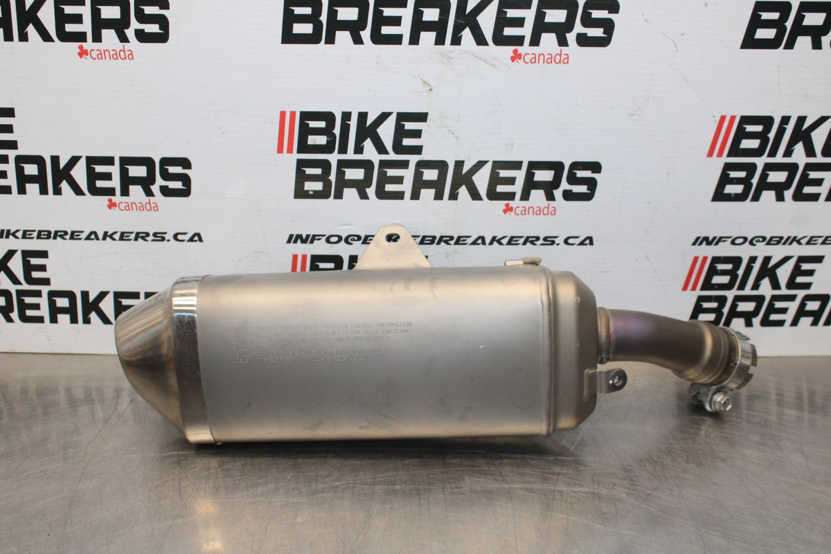 11-24 SUZUKI GSXR750 EXHAUST PIPE MUFFLER SLIP ON CAN SILENCER BB630