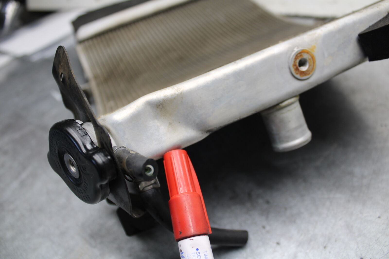 13-18 KAWASAKI NINJA ZX6R ENGINE RADIATOR MOTOR COOLER COOLING RADIATER BB666