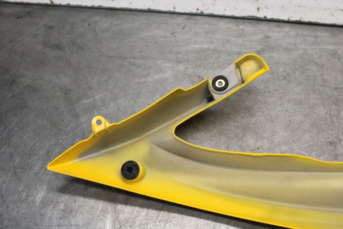 08-16 YAMAHA YZF R6 RIGHT FRONT UPPER MID SIDE FAIRING COWL PLASTIC OEM BB665