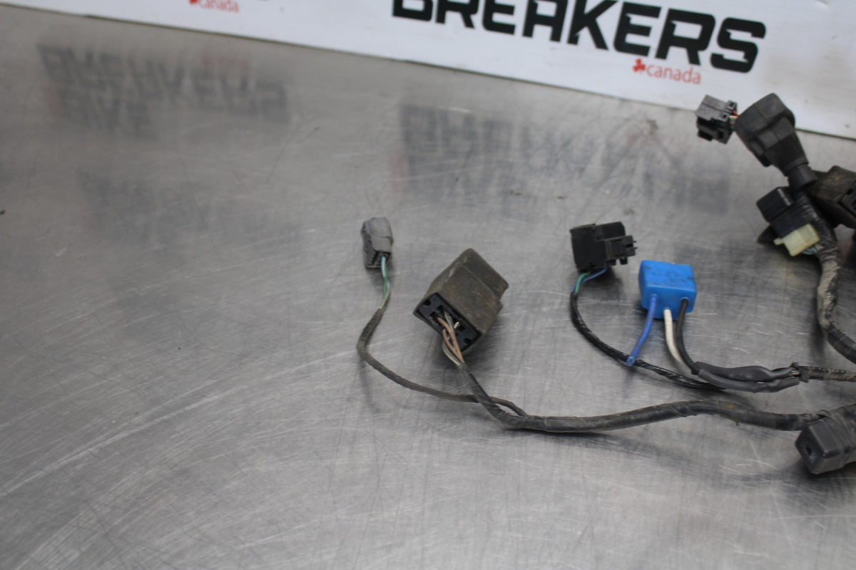 06-07 HONDA INTERCEPTOR 800 VFR800 HEADLIGHT SPEEDO GAUGES WIRING HARNESS BB917
