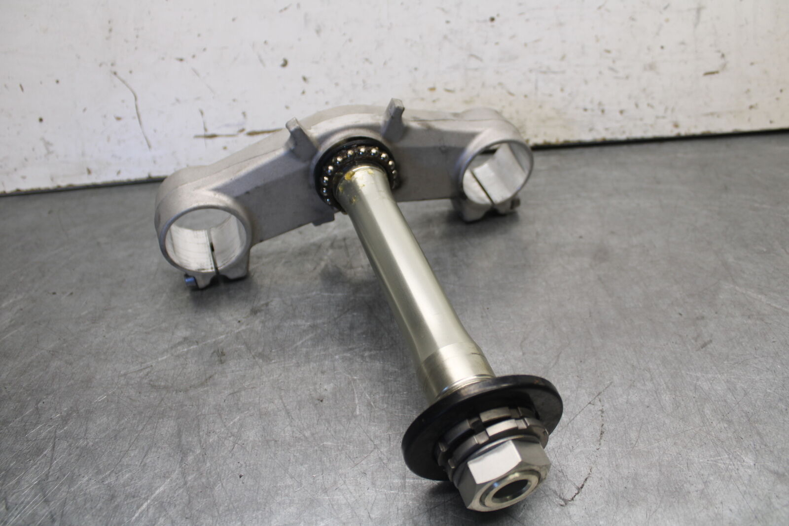 09-12 KAWASAKI NINJA ZX6R FRONT FORKS CLAMP LOWER TRIPLE TREE STEM BB698