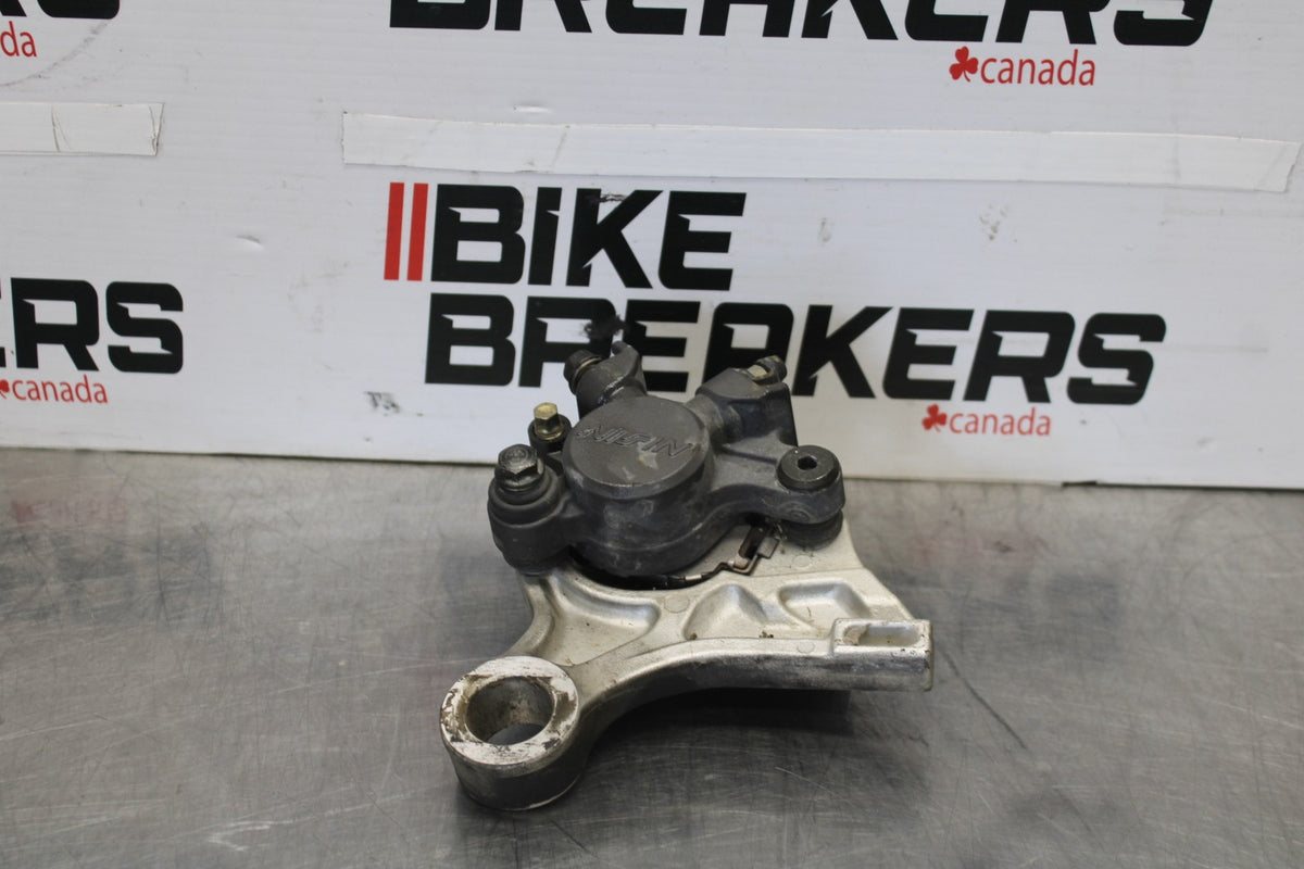 05-06 HONDA CBR600RR REAR BACK BRAKE CALIPER W MOUNT BRACKET BB893