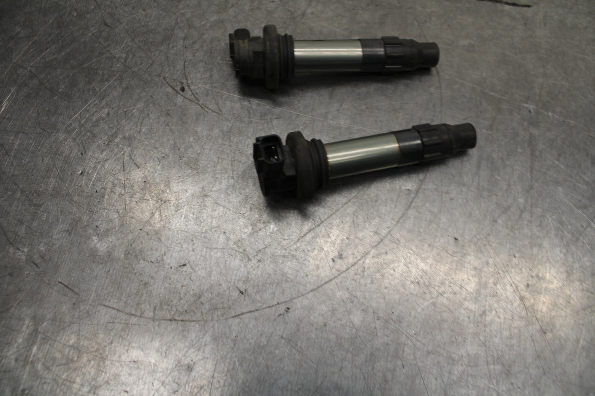 24 KAWASAKI NINJA 500 ABS IGNITION COILS COIL SPARK PLUG CAPS BB744