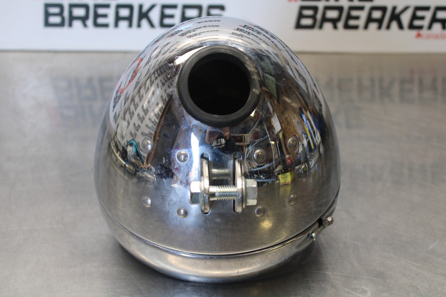 05-06 VICTORY KINGPIN DELUXE SINGLE HEADLIGHT HEAD LAMP LIGHT BB195