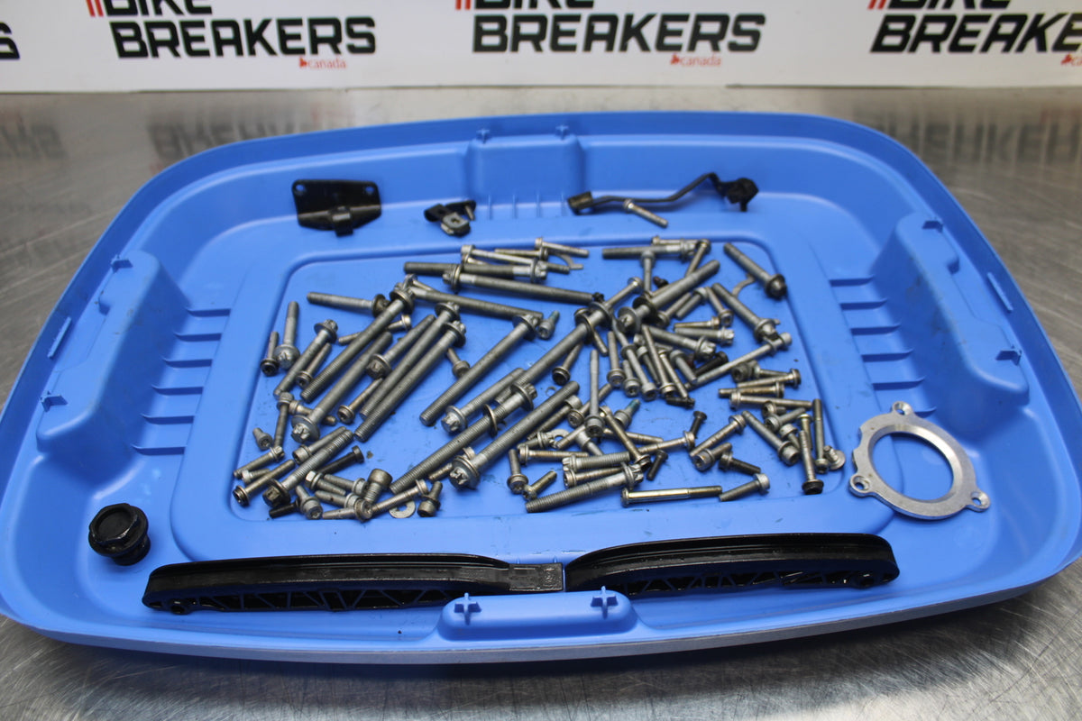 10-11 BMW S1000RR ENGINE MOUNTING BOLTS HARDWARE MOTOR SCREWS BB168
