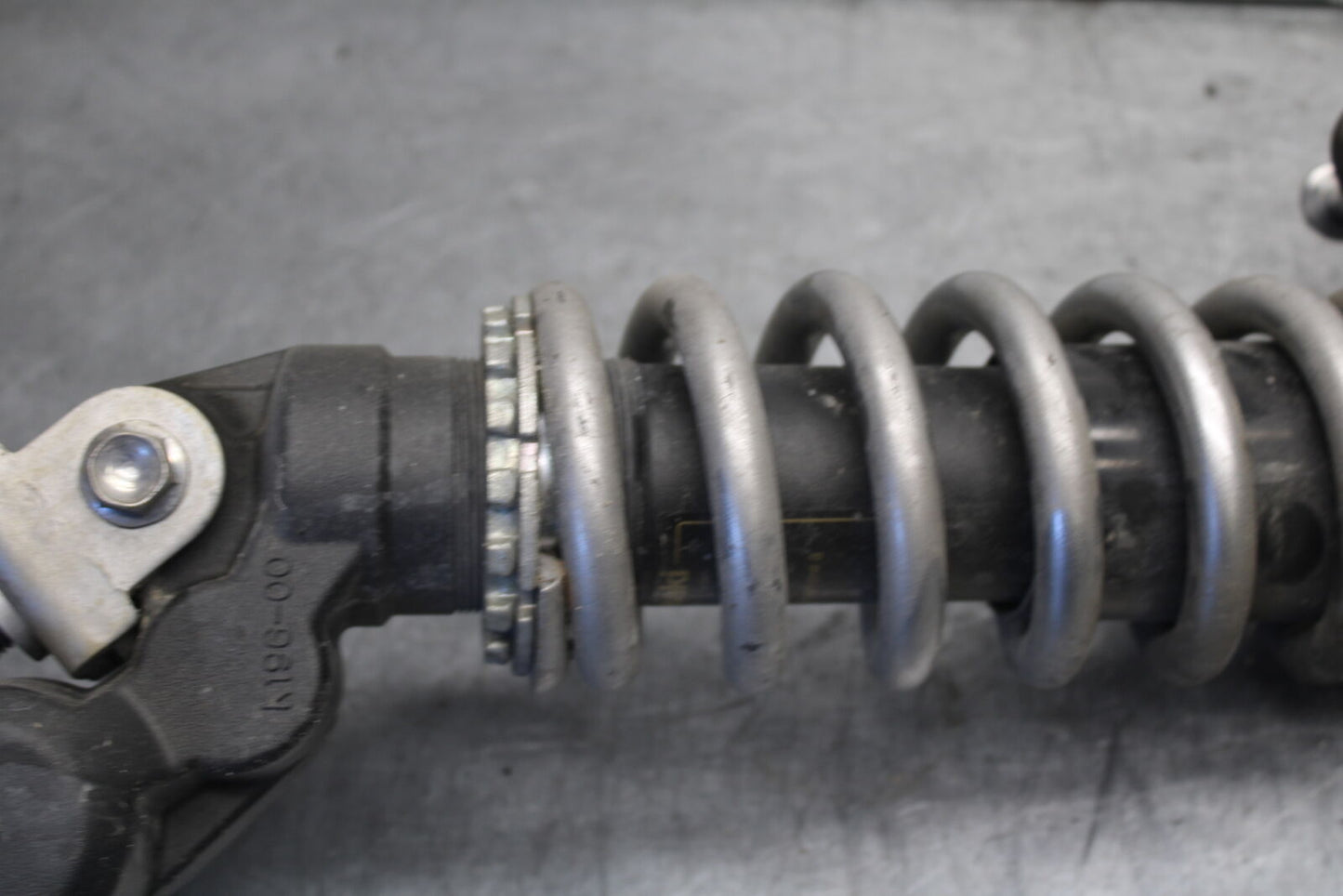 09-12 KAWASAKI NINJA ZX6R REAR BACK SHOCK SUSPENSION 45014-0250-23K  BB698