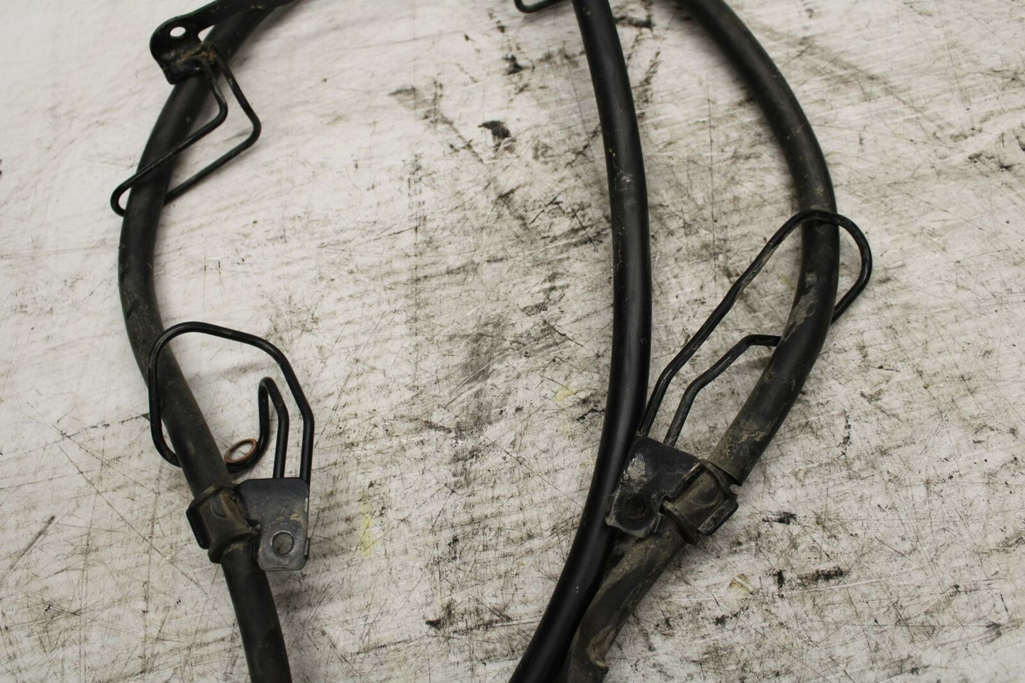 02-03 YAMAHA V STAR 1100 FRONT BRAKE CALIPER HOSES LINES BB308
