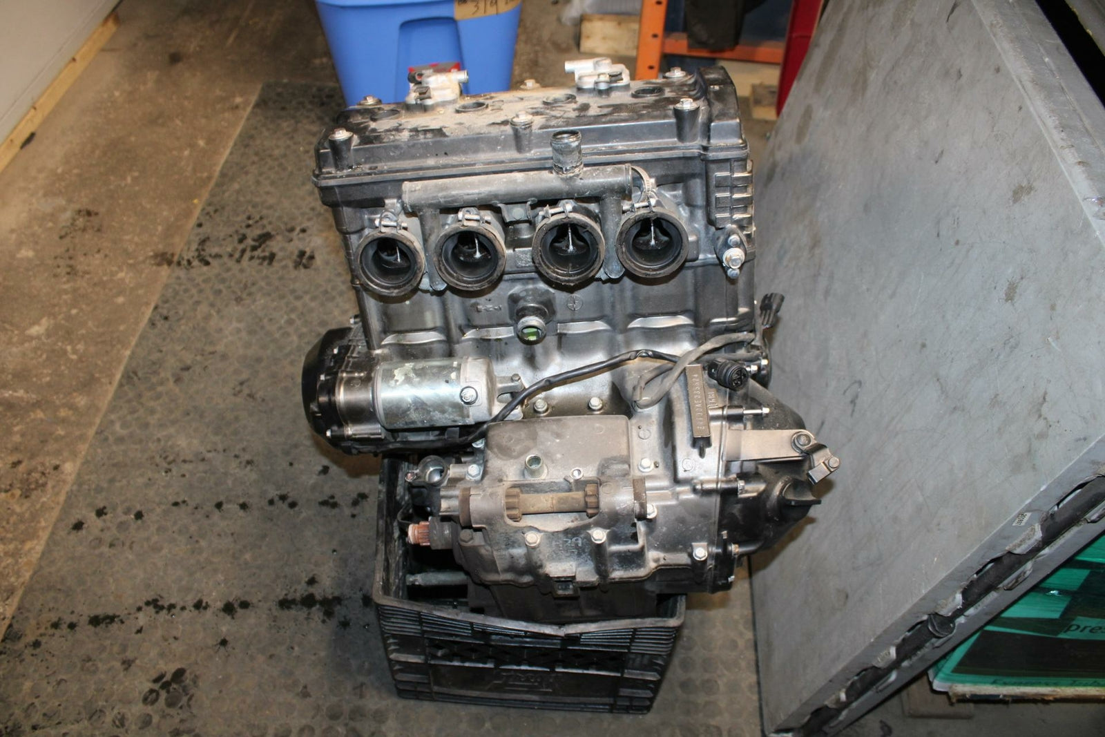 03-06 KAWASAKI Z1000 ENGINE MOTOR BB319