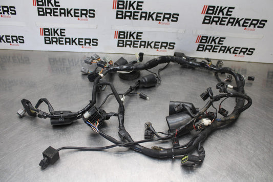 13-18 KAWASAKI NINJA ZX6R MAIN ENGINE WIRING HARNESS MOTOR WIRE LOOM BB915