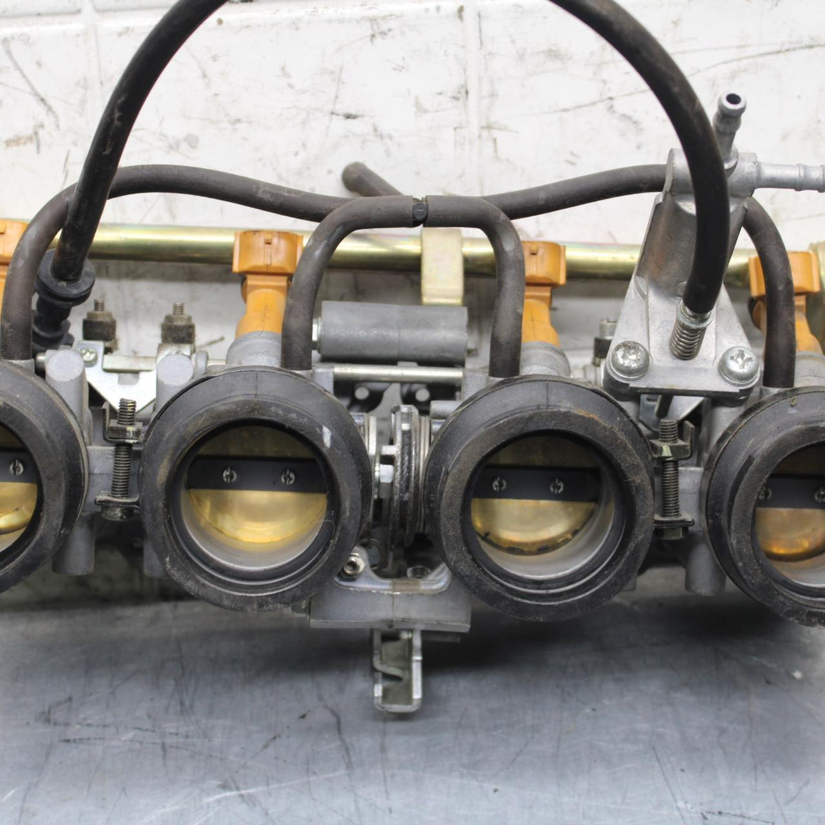 2005 Honda CBR600RR MAIN FUEL INJECTORS / THROTTLE BODIES 16401-MEE-A01 BB564