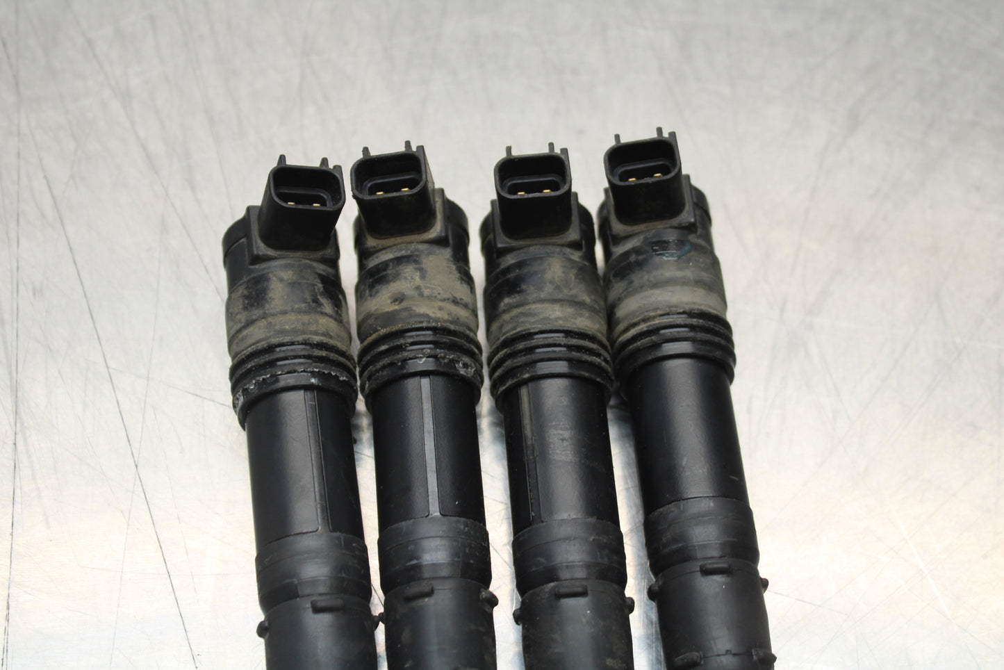 04-05 KAWASAKI NINJA ZX10R IGNITION COILS COIL SPARK PLUG CAPS BB163