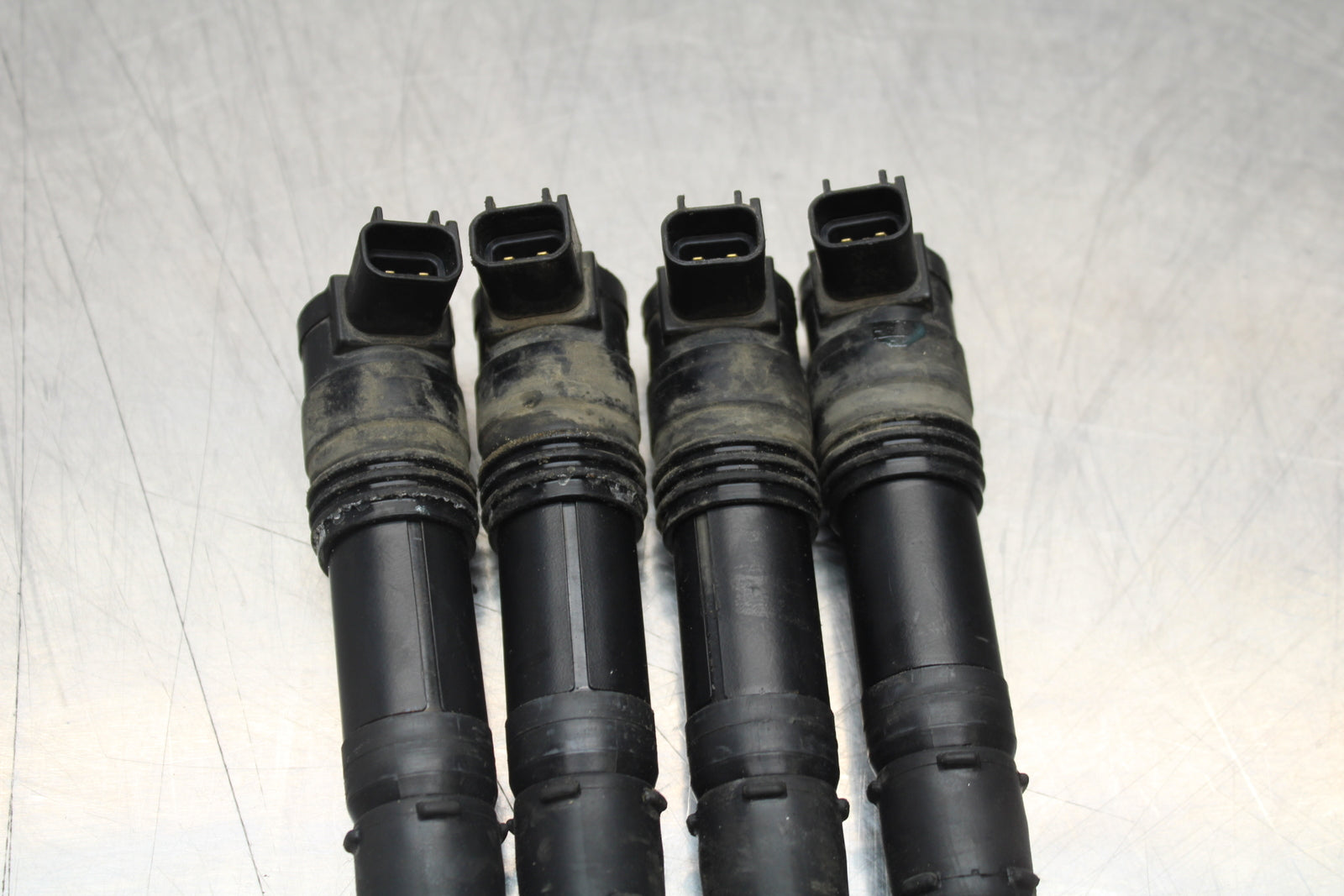 04-05 KAWASAKI NINJA ZX10R IGNITION COILS COIL SPARK PLUG CAPS BB163