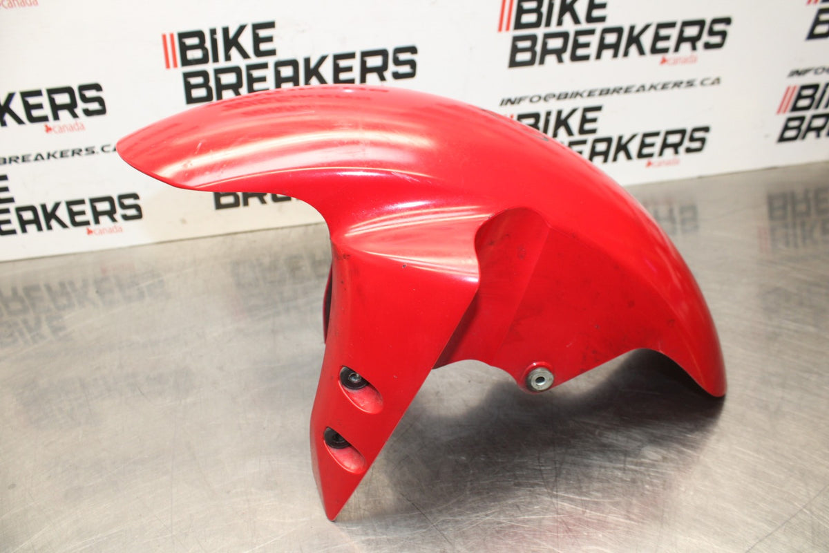 05 YAMAHA YZF R6 FRONT WHEEL FENDER COWL FAIRING BB814